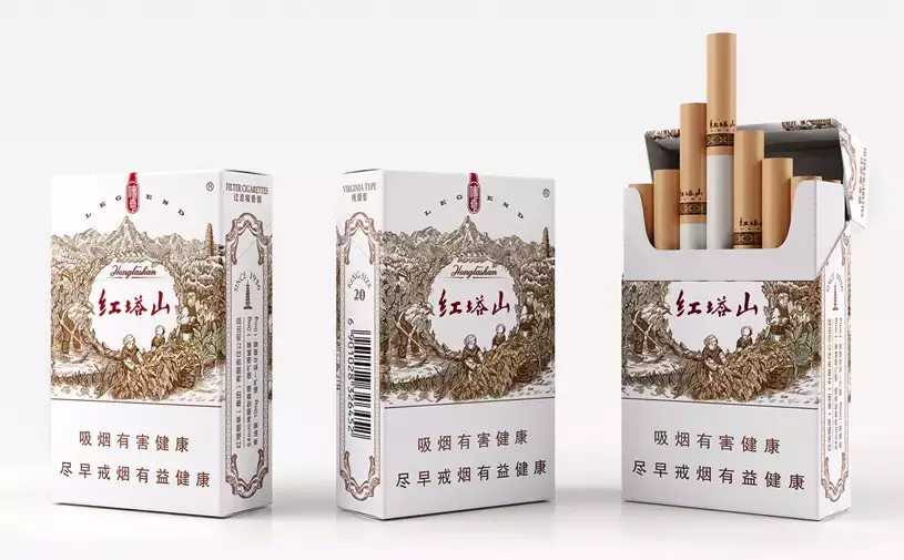 吸烟有害健康，但是这组烟包装设计真的很美！