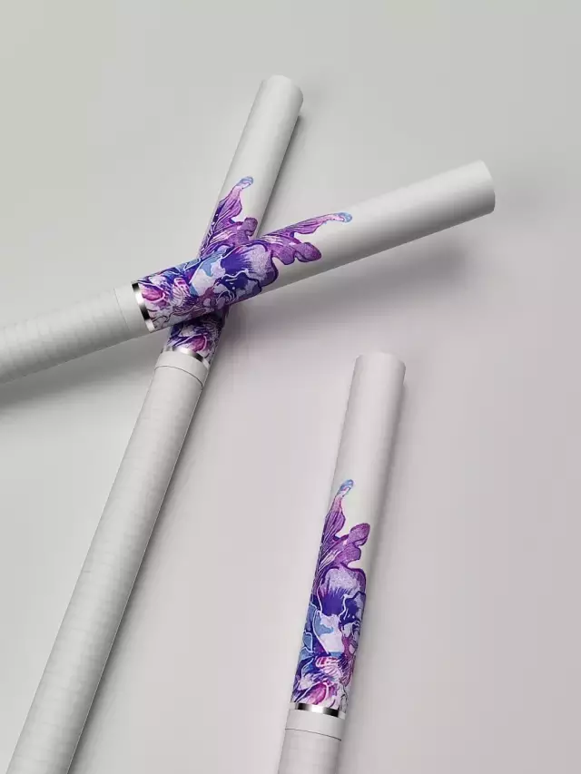 吸烟有害健康，但是这组烟包装设计真的很美！