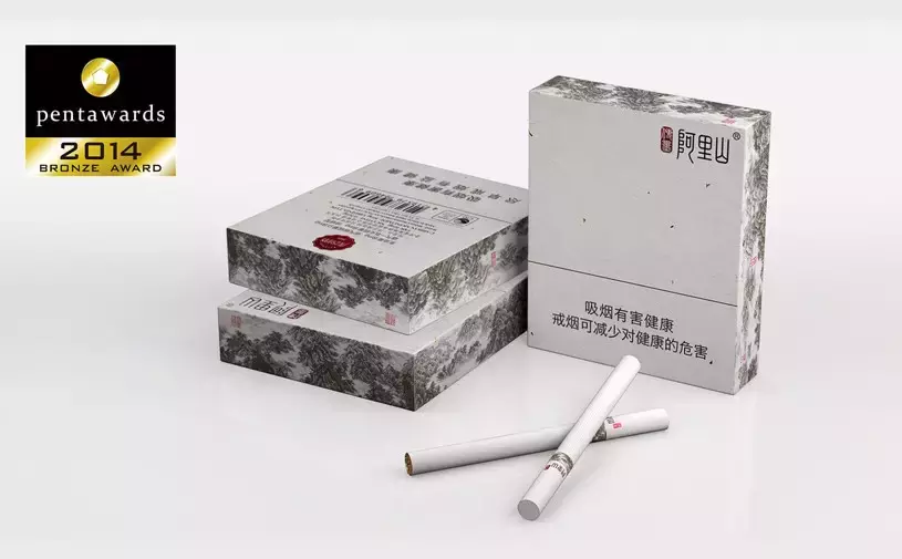 吸烟有害健康，但是这组烟包装设计真的很美！