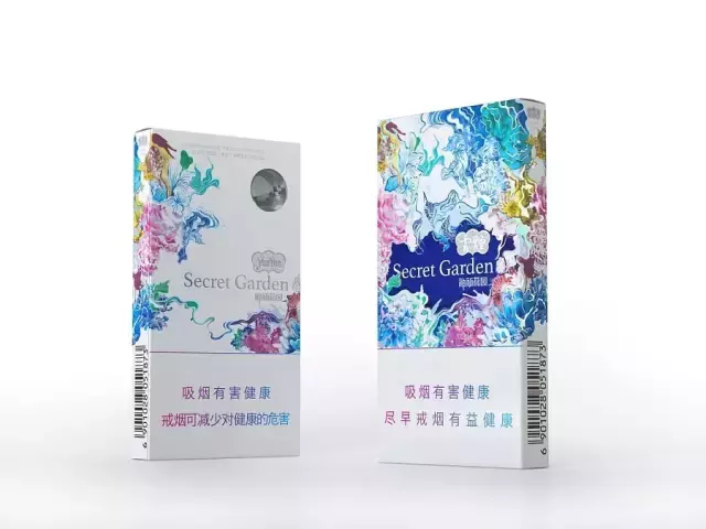 吸烟有害健康，但是这组烟包装设计真的很美！