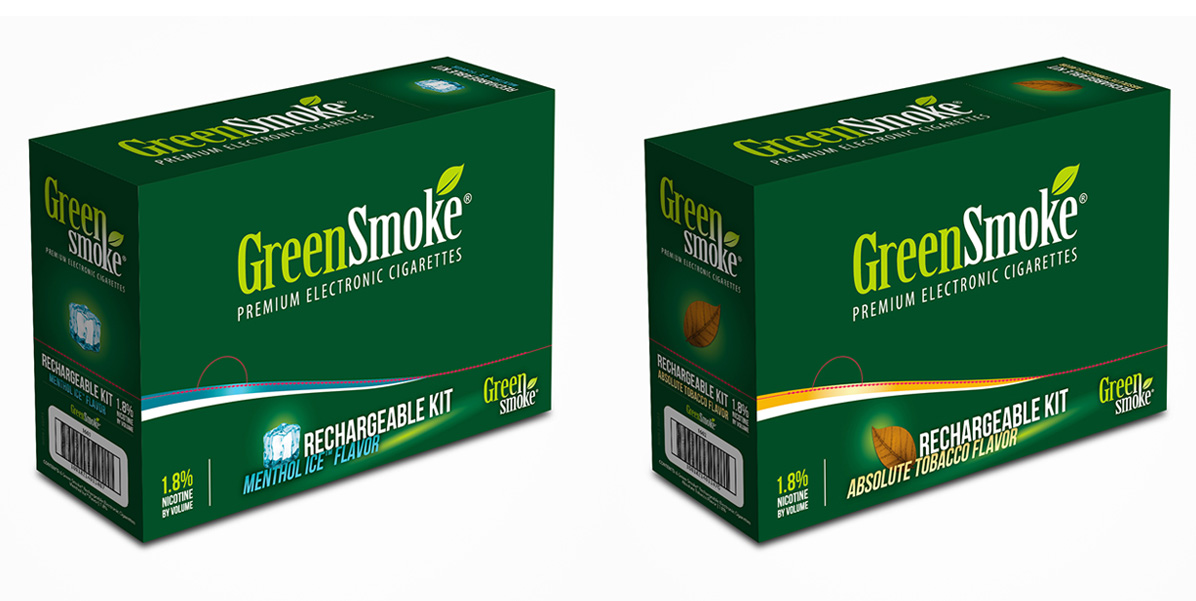 Electronic cigarette packaging box design